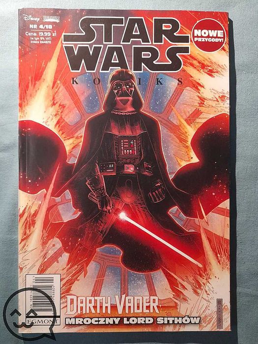 Star Wars Komiks 4/18 Darth Vader: Mroczny lord Sithów