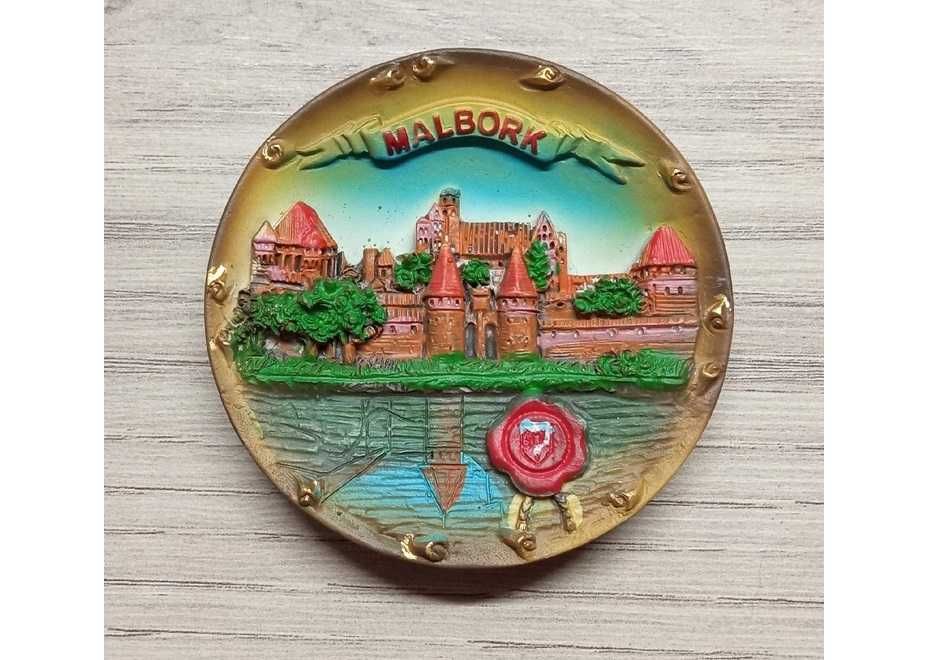 MALBORK ZAMEK Magnes na lodówkę AM22