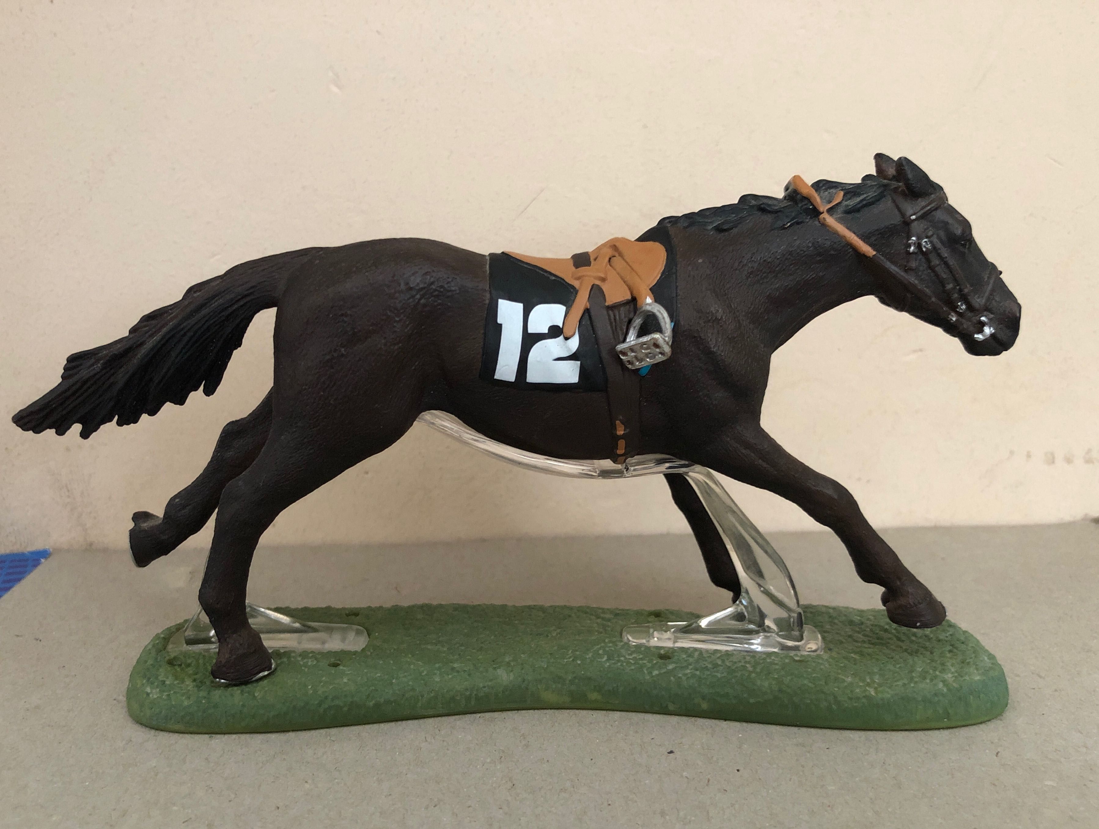 Schleich koń wyścigowy 42027 UNIKAT