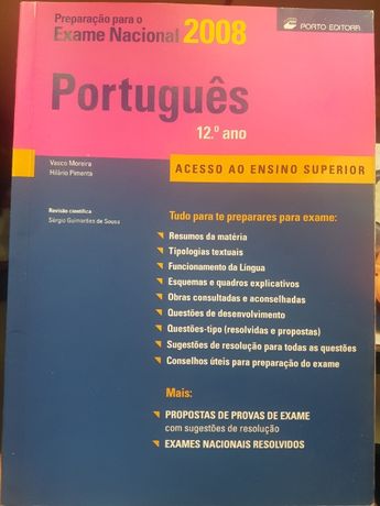 Livro de preparaçao para o Exame Nacional de portugues
