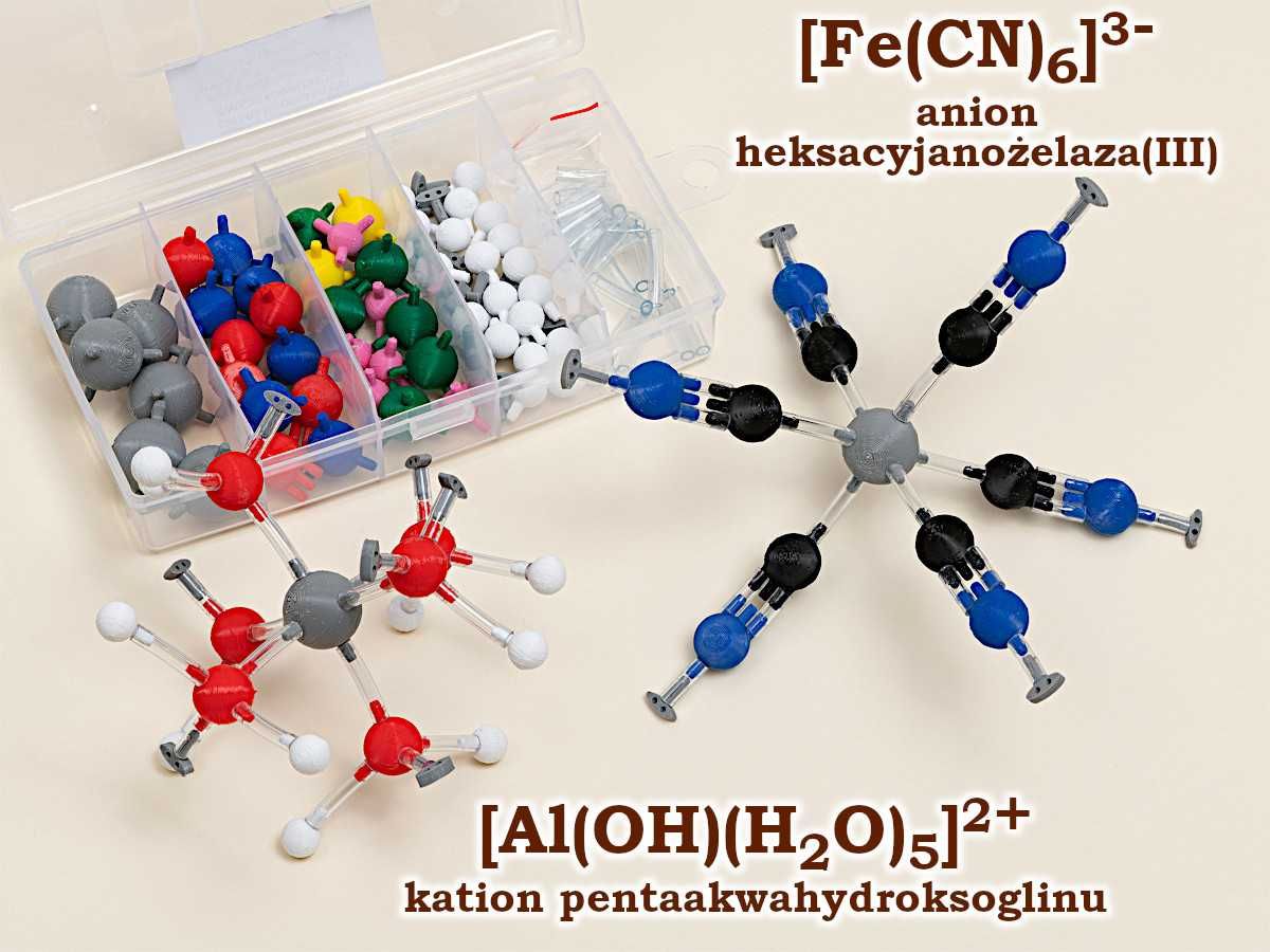 Zestawy atomów związki kompleksowe CHEMIA ORGANICZNA i NIEORGANICZNA