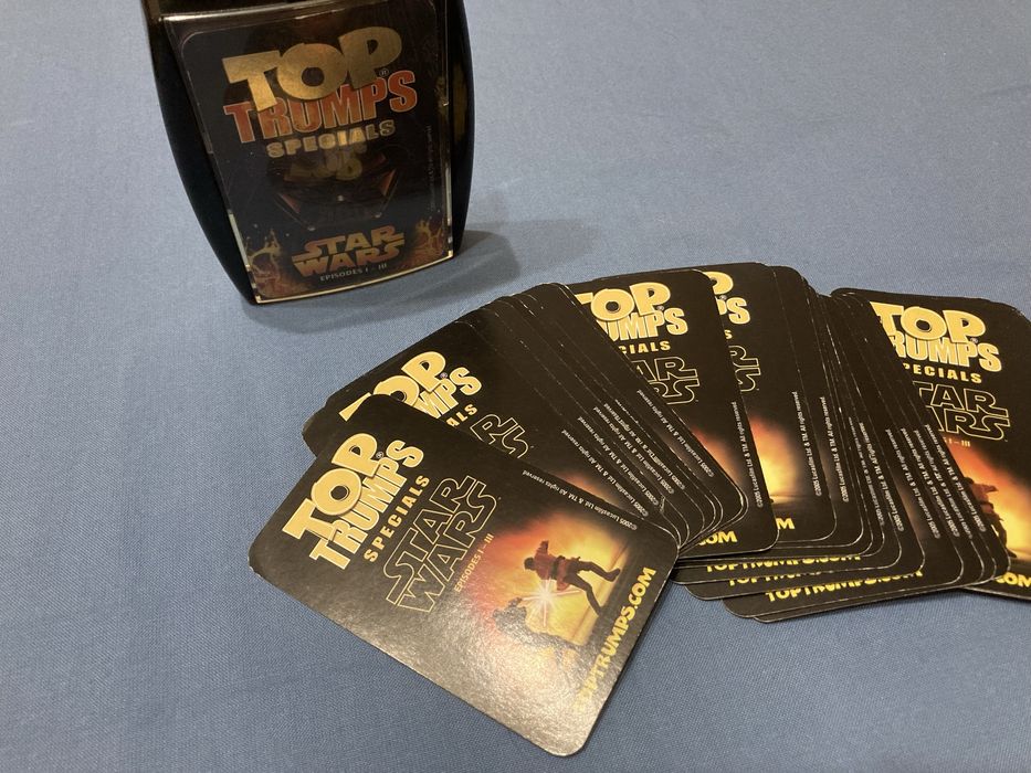 Настільна гра Top Trumps Star Wars: Episodes I–III.