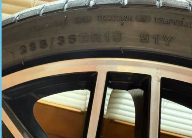 Felgi z oponami 19 ! CMS 5x114.3  et 40 super stan Kia Mazda Tesla