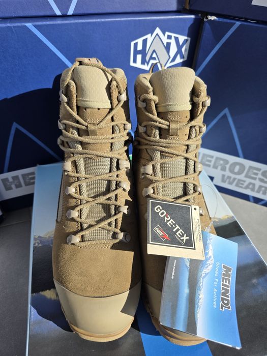Botas militares meindl goretex coyote
