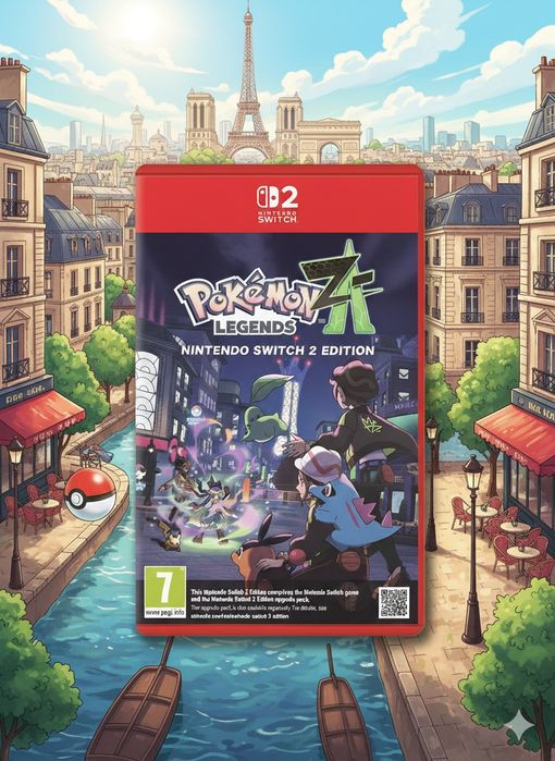 Pokémon Z-A switch 2 nowa bonusy preorder figurka