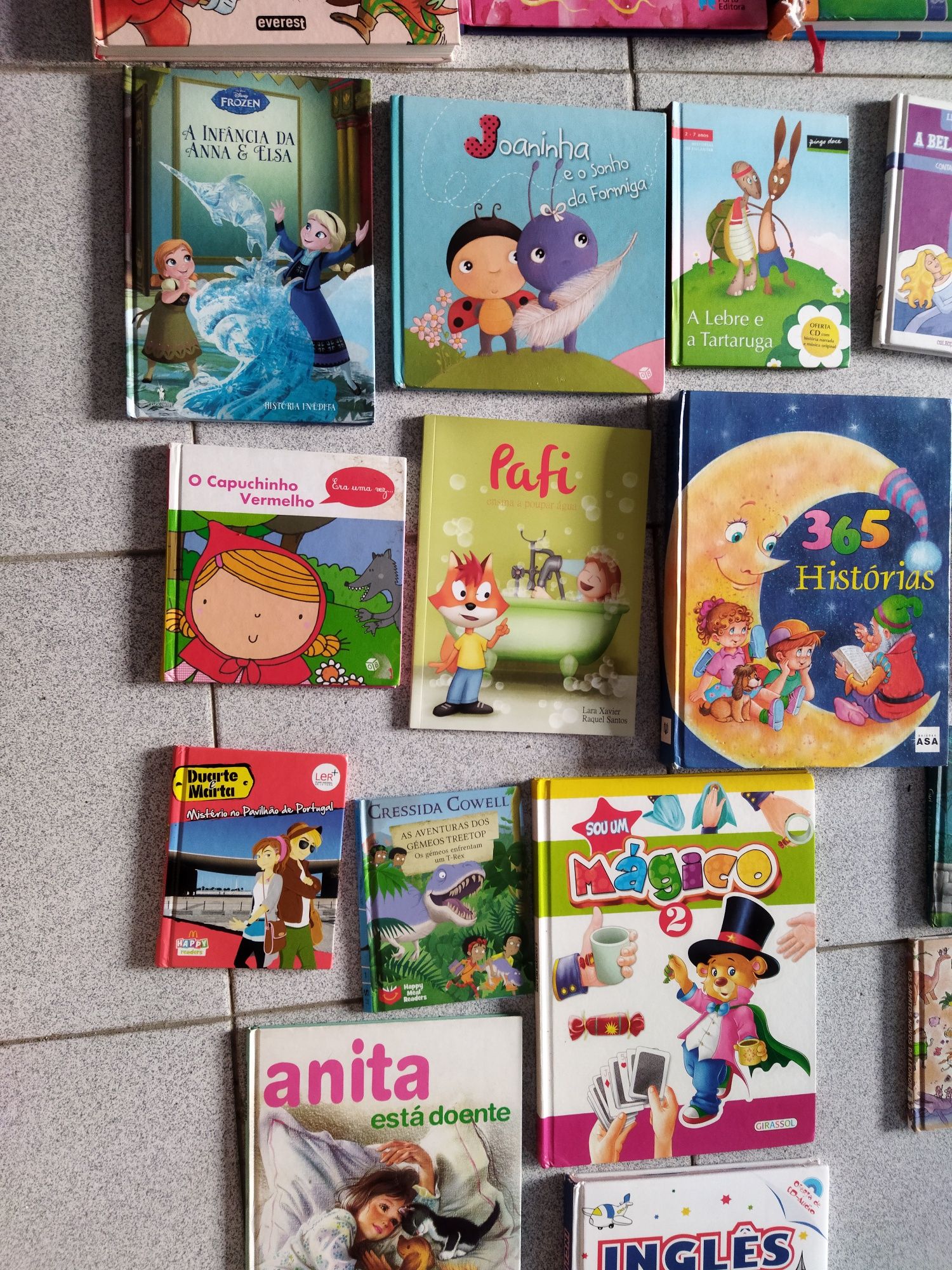 Livros infantis, diversos