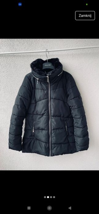 mohito ciepła zimowa kurtka jak nowa r.34