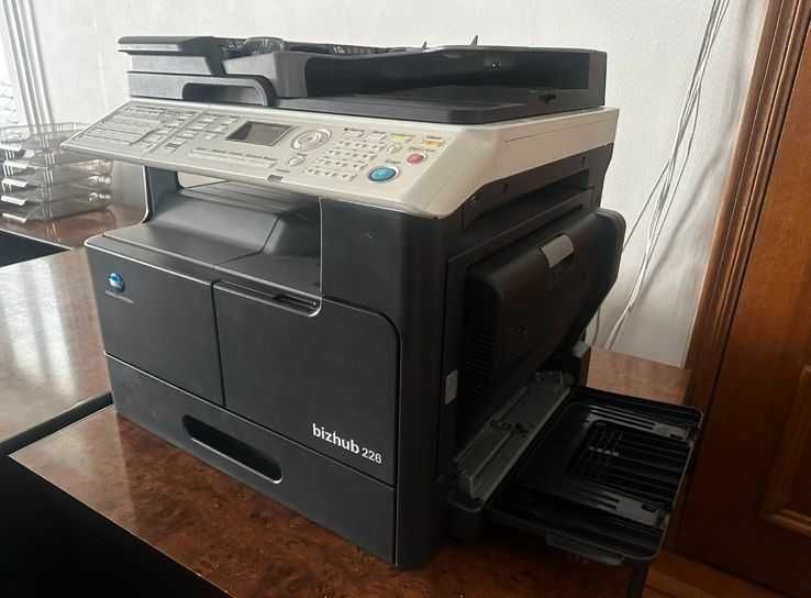 Принтер Canon MF416dw, Konica Minolta bizhub 223