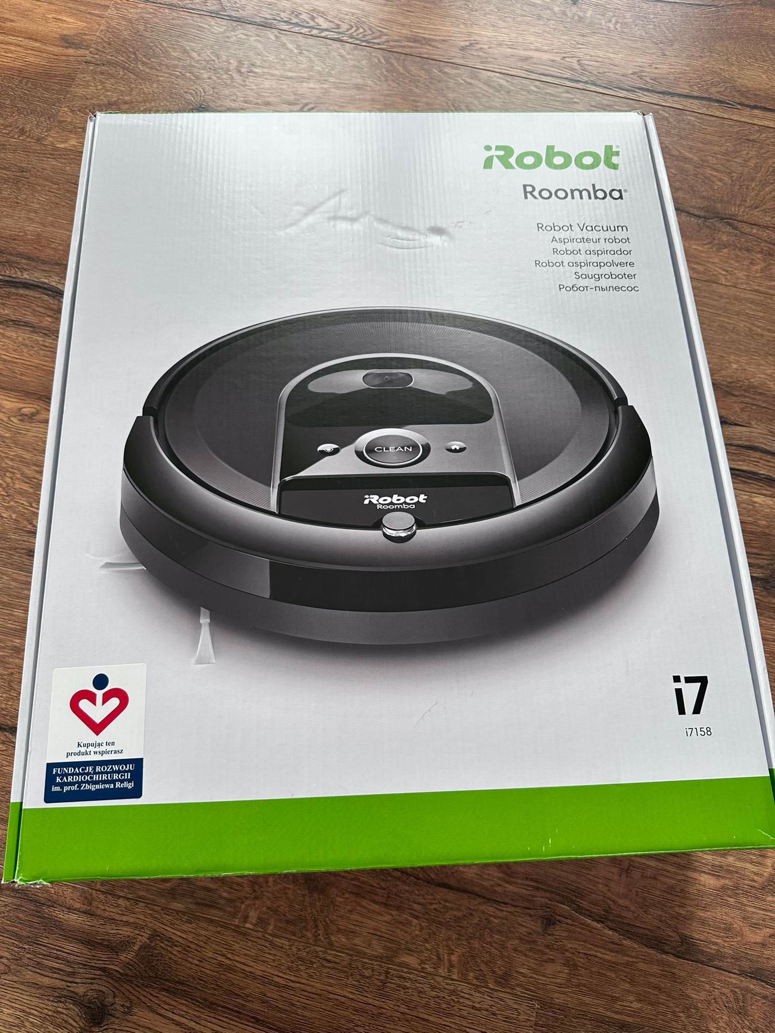iRobot Roomba i7 Prawie nowy komplet