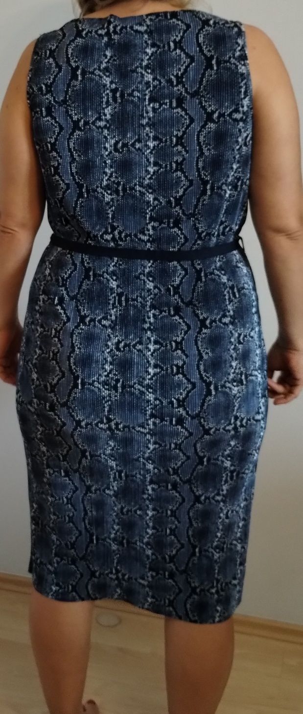 Sukienka H&M, zwierzęce printy