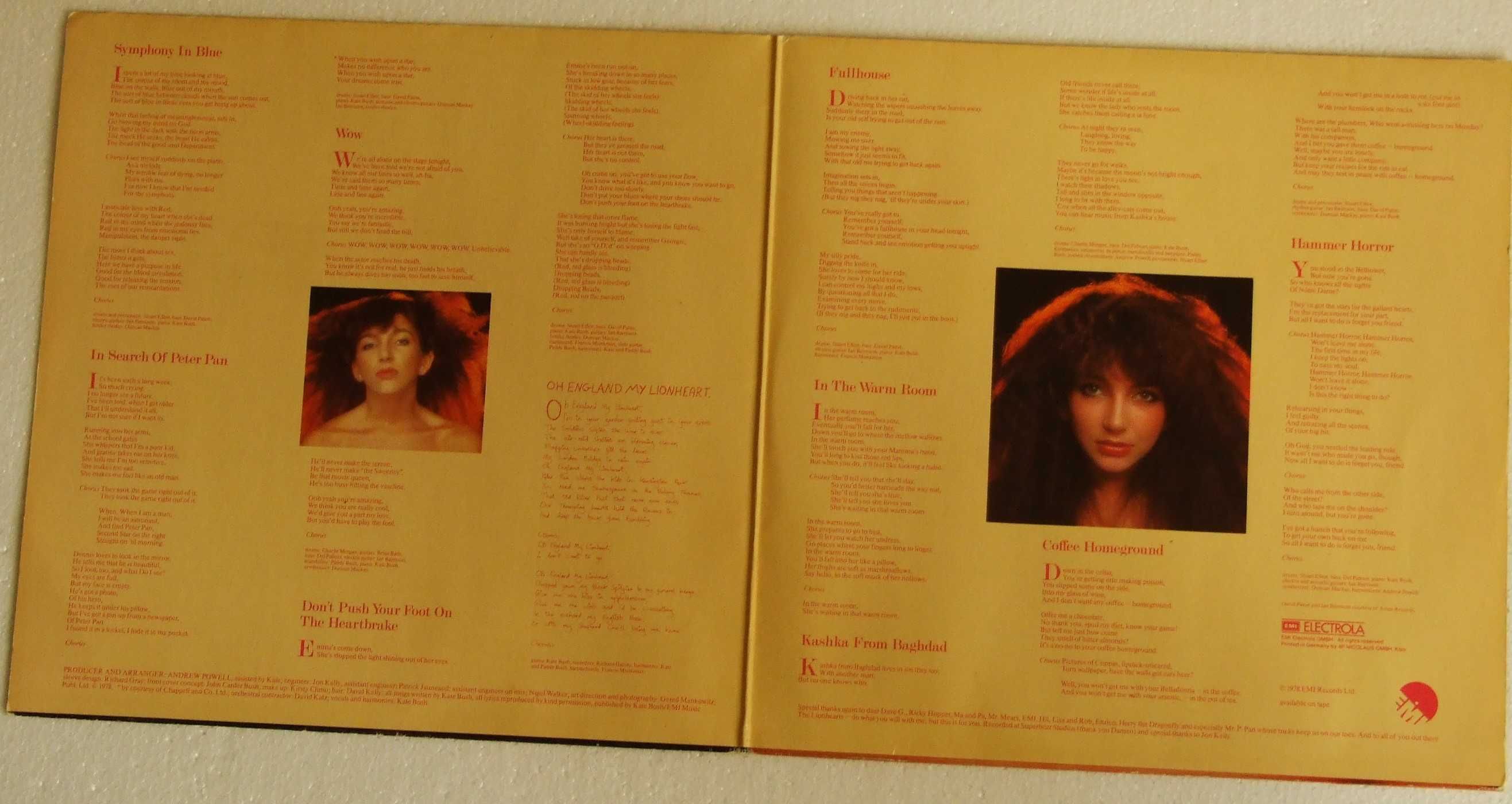 Kate Bush – Lionheart, GER, EX-, LP, 1978