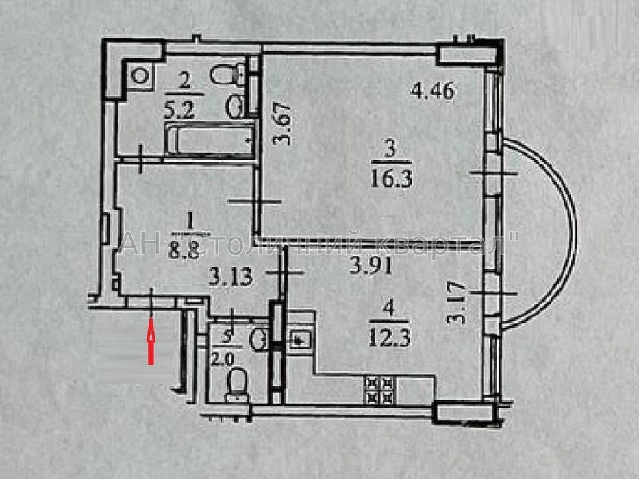Кадетський гай Однокімнатна Ернста 16В