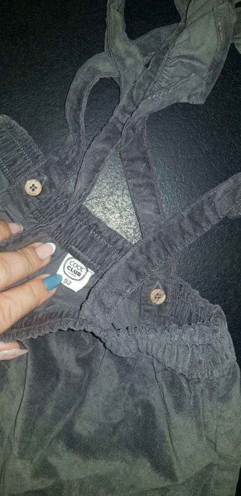 Komplet dziewczęcy spódniczka + body smyk 92