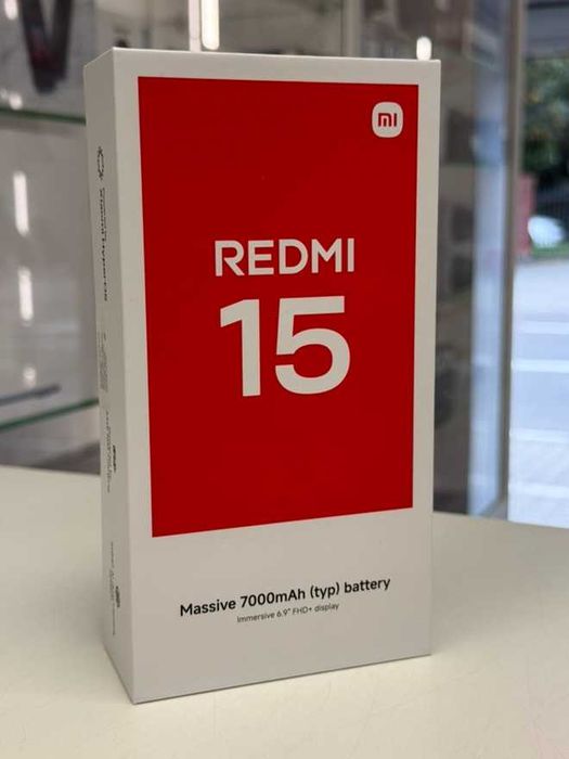 NOWY Xiaomi Redmi 15 8/256GB Gray FASON Rzgowska 12