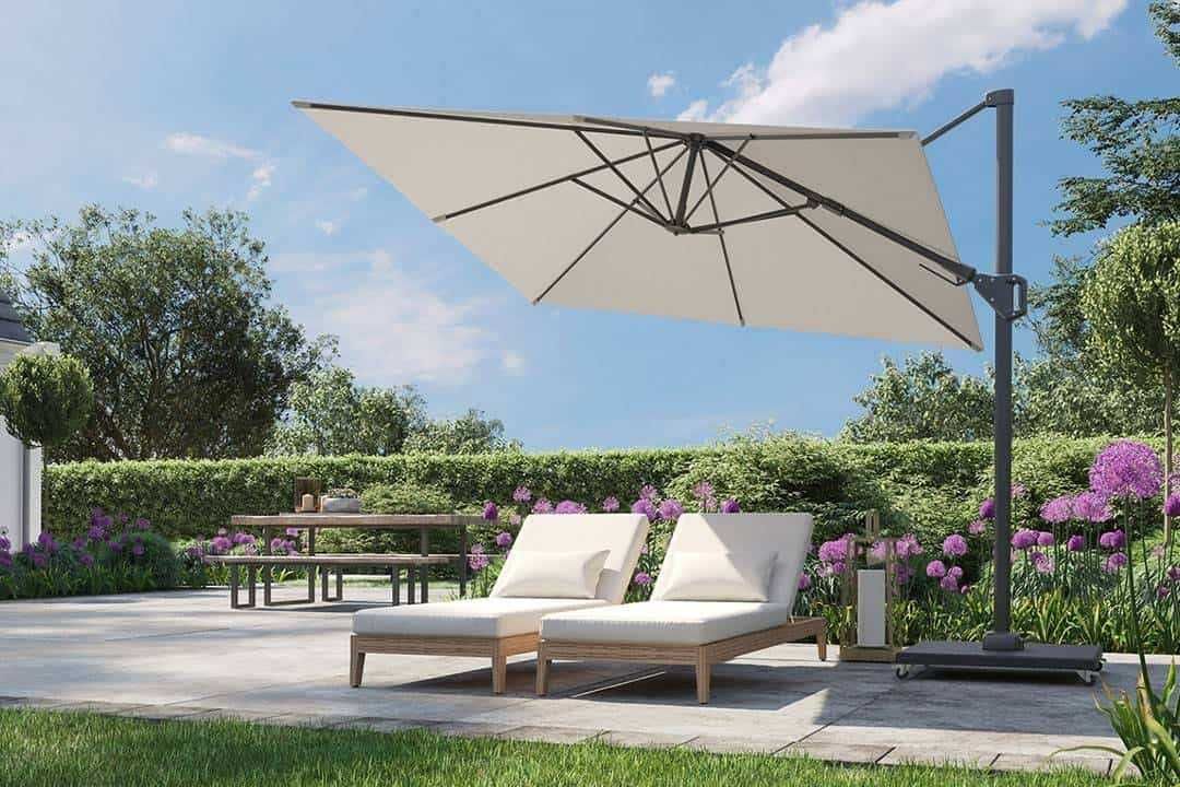 Parasol ogrodowy VOYAGER T1 2,5x2,5 m