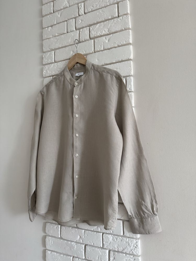 Сорочка Reiss льон L -XL