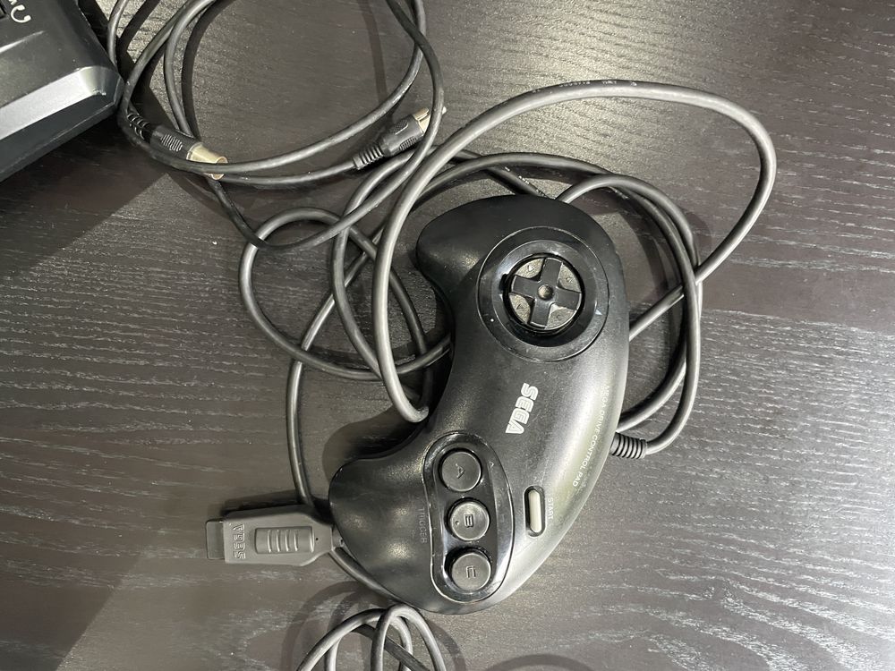 Mega drive com jogo
