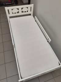 Łóżko dziecięce 160x80cm Białe Ikea