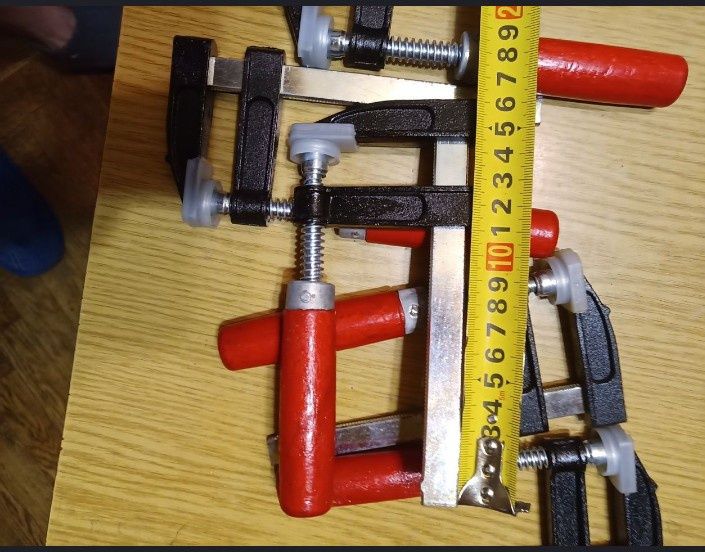 Новый струбцина Зажим канцелярский регулируемый