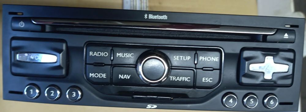 Citroen C3 C4 C5 Peugeot 208 308 5008 Radio CD RNEG1  96751717ZD 96661984XT