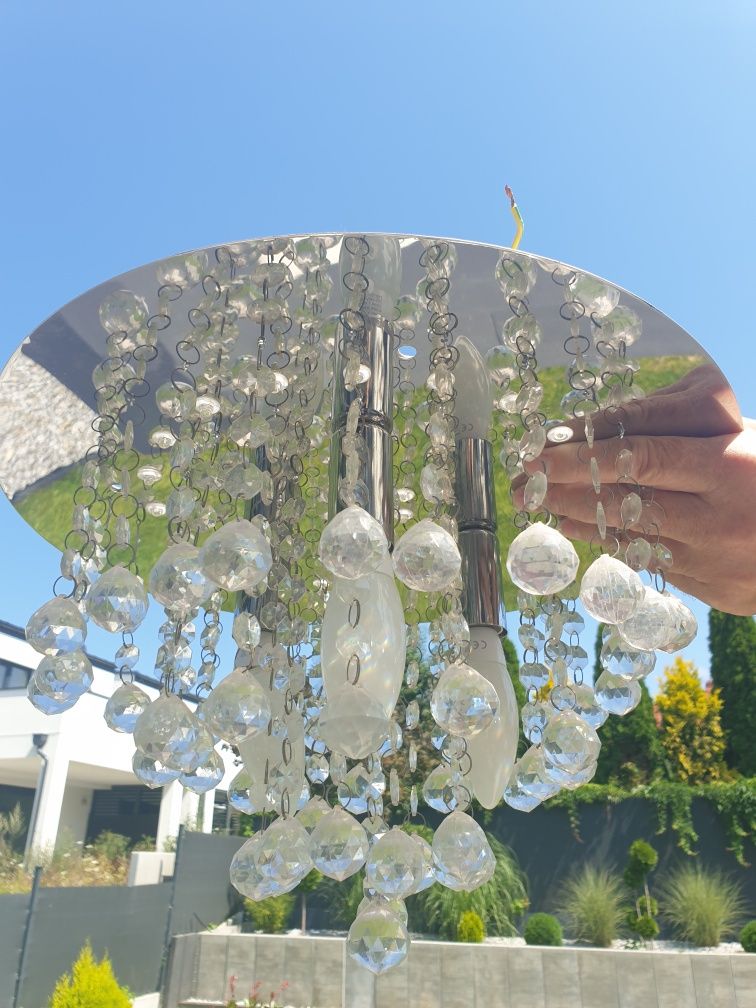 Lampa sufitowa- glamour
