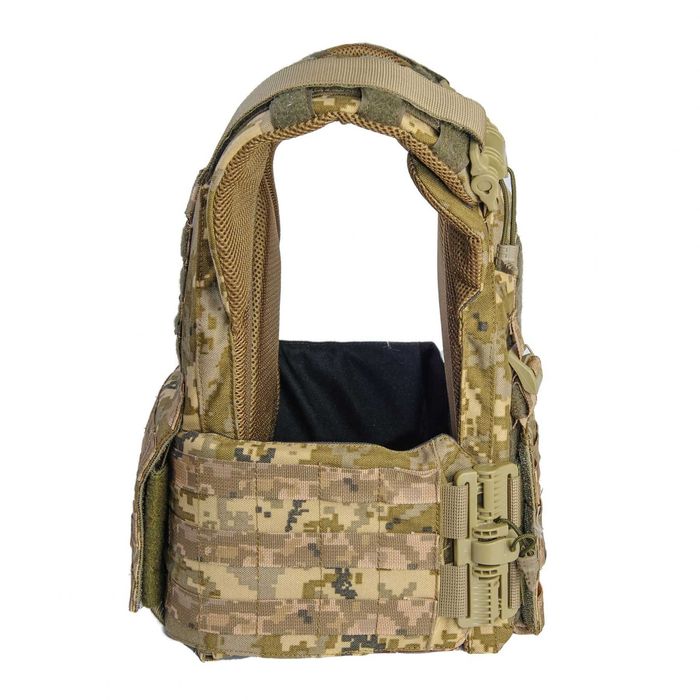 Плитоноска Warmor Gen.3 піксель (без плит і підсумків) КОРДУРА 1000Д