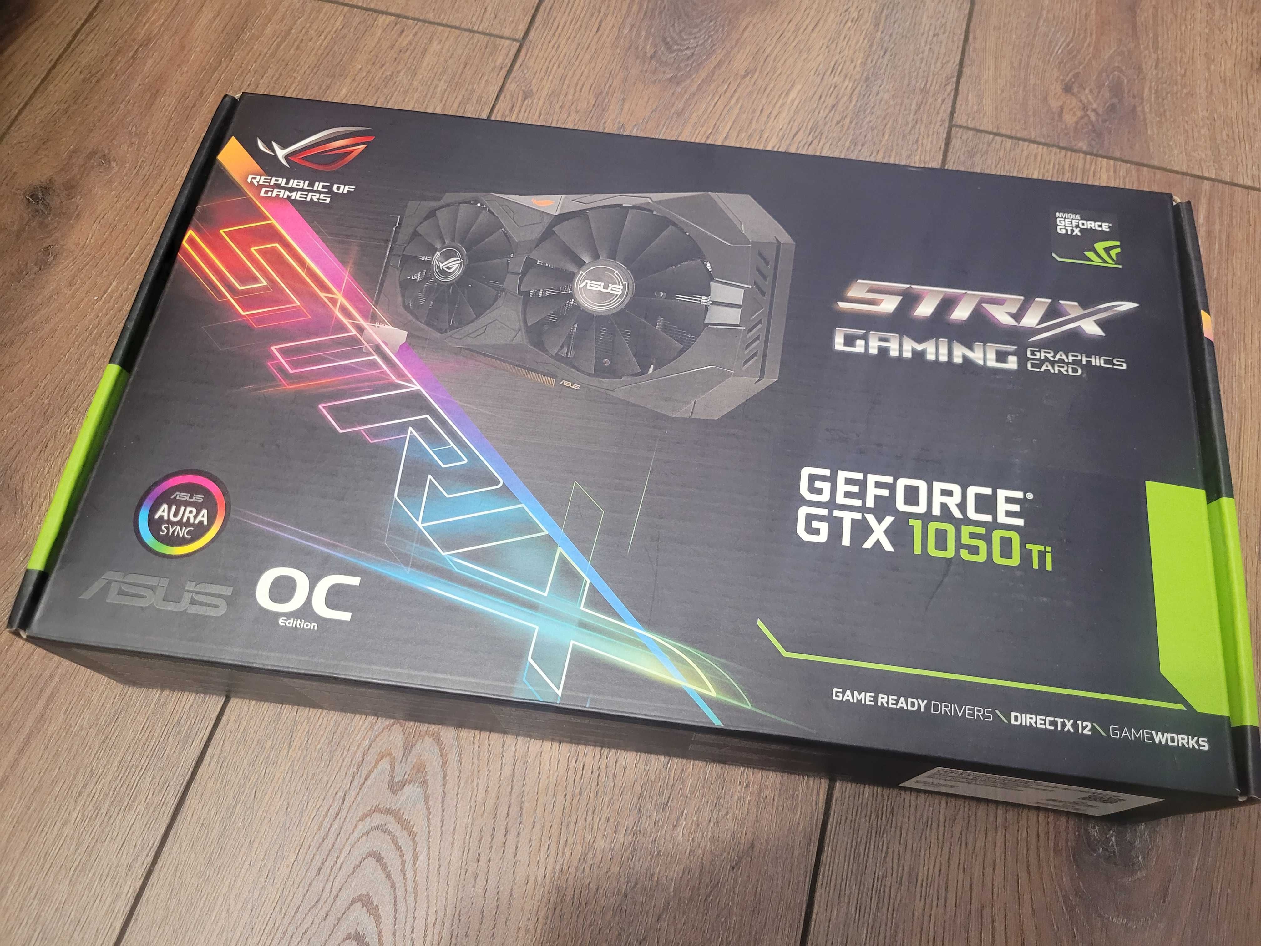 Asus GeForce GTX1050Ti Strix OC 4GB