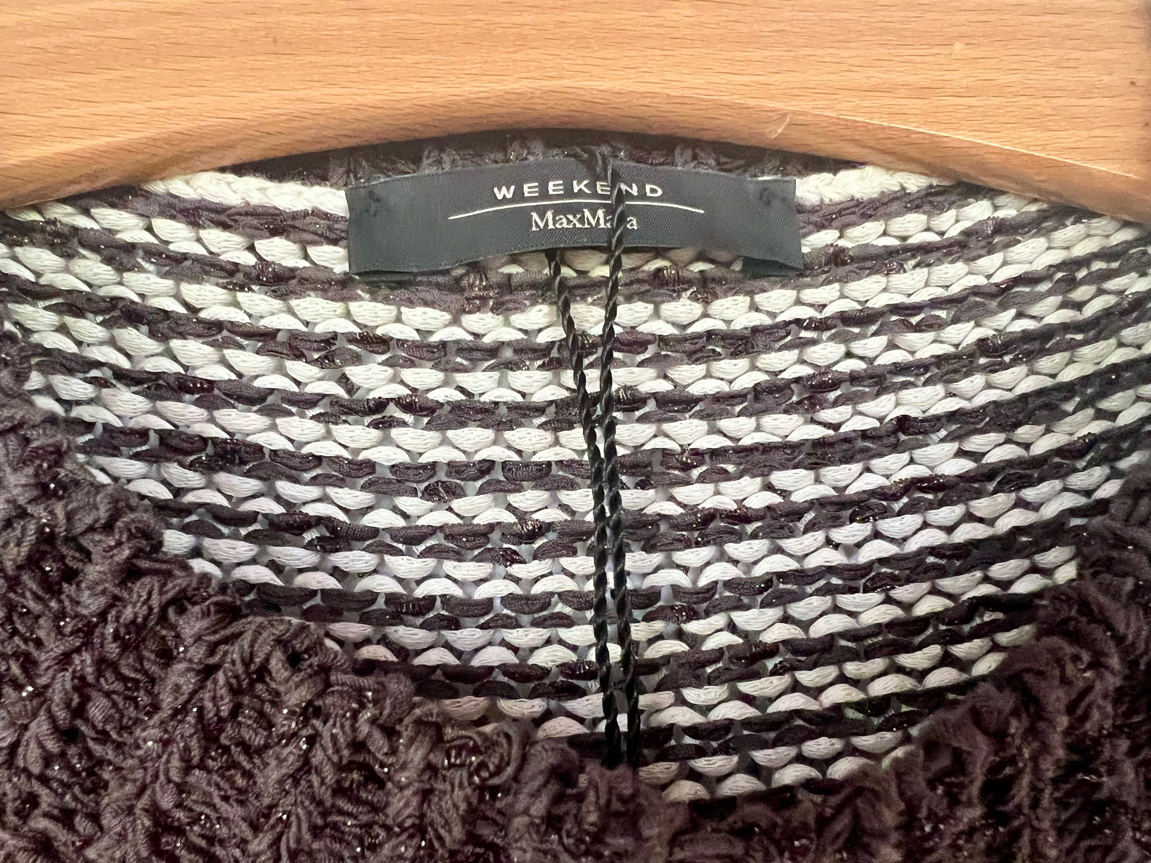 Sweter Max Mara Weekend z dzianiny bawełnianej