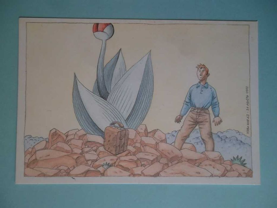 José Carlos FERNANDES e Pedro MORAIS - postais promocionais