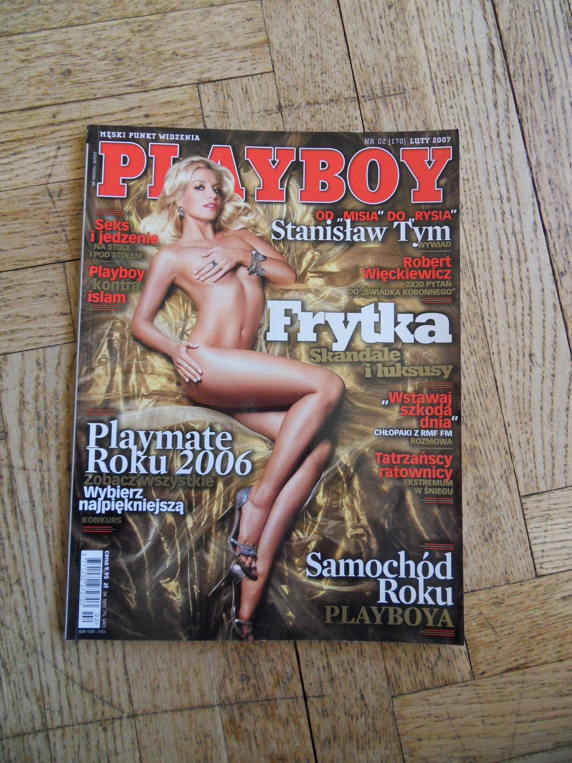 Magazyn Playboy luty 2007 Frytka