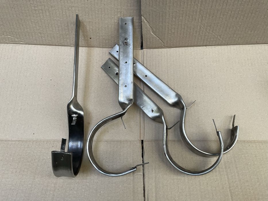 Гак крюк кронштейн ринви з нержавійки нержавейка