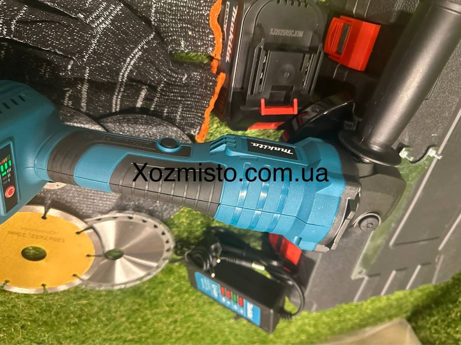 Акумуляторна болгарка Makita DGA554 48V 6Ah  в поларунок 4 диска