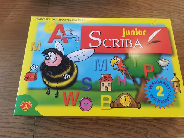 Scrabble - Gra słowna Scriba junior Aleksander 5+
