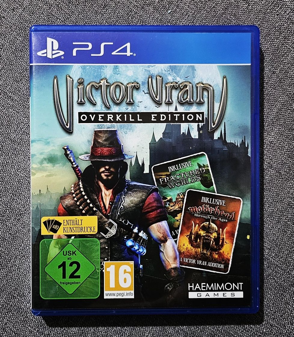 Victor Vran: Overkill Edition + 2xDLC gra PlayStation 4 5 PS4 PS5 TANI