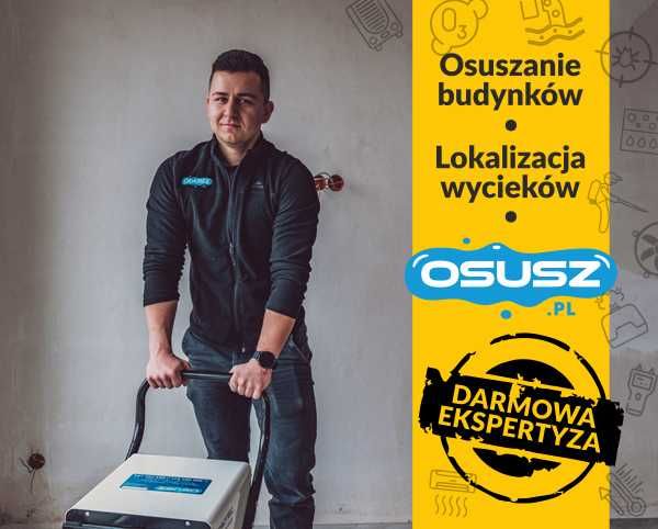 Osuszanie budynków, Osuszanie po zalaniu mieszkania, domu, Osuszacz