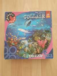 Puzzle collage Rafa Koralowa okrągłe 723 Trefl