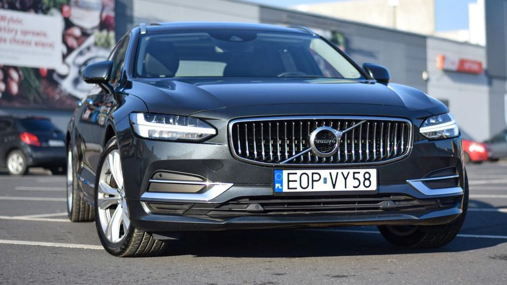 Volvo V90 Inscription Wentyle Masaż HUD ACC Webasto 4xKlima Ogrz.4xFotel+kierown