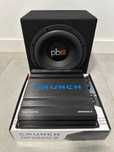 Skrzynia Basowa POWERBASS + Wzmacniacz CRUNCH GPX600.2 jak nowe.