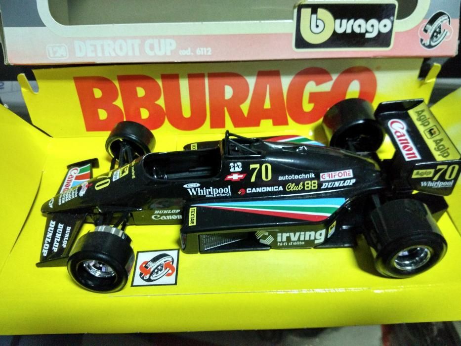 Miniatura F1 de coleção da Bburago