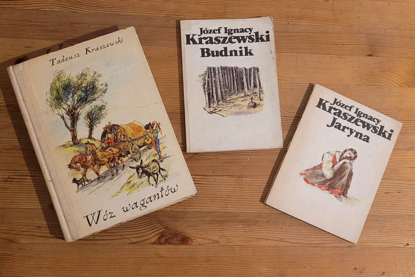 3 książki J.I. Kraszewski, T. Kraszewski