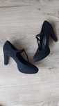 Buty na obcasie czarne