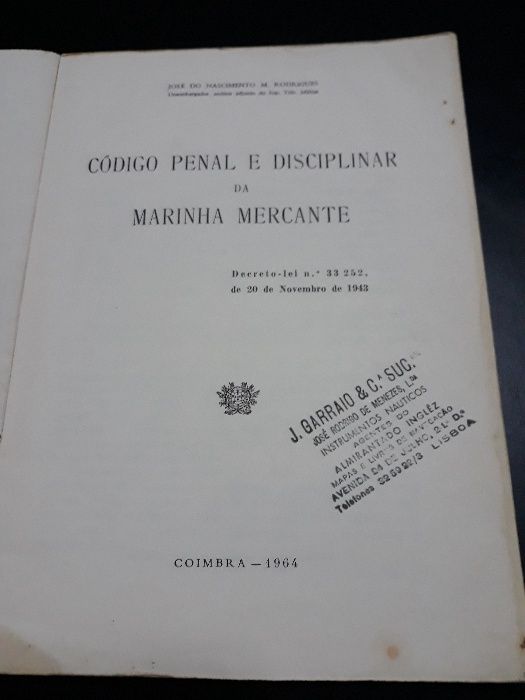 Código Penal e Disciplinar da Marinha Mercante