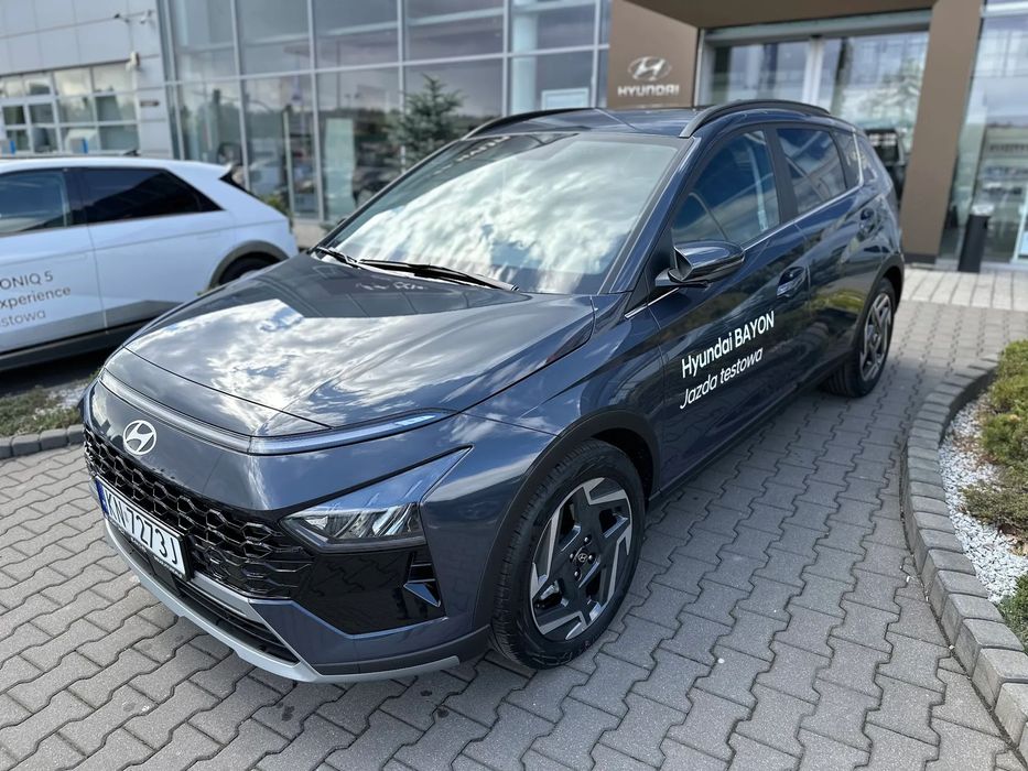 Hyundai Bayon 1.0T-GDI Benzyna 100KM, Klimatronik, NAVI, Salon Polska, FV VAT