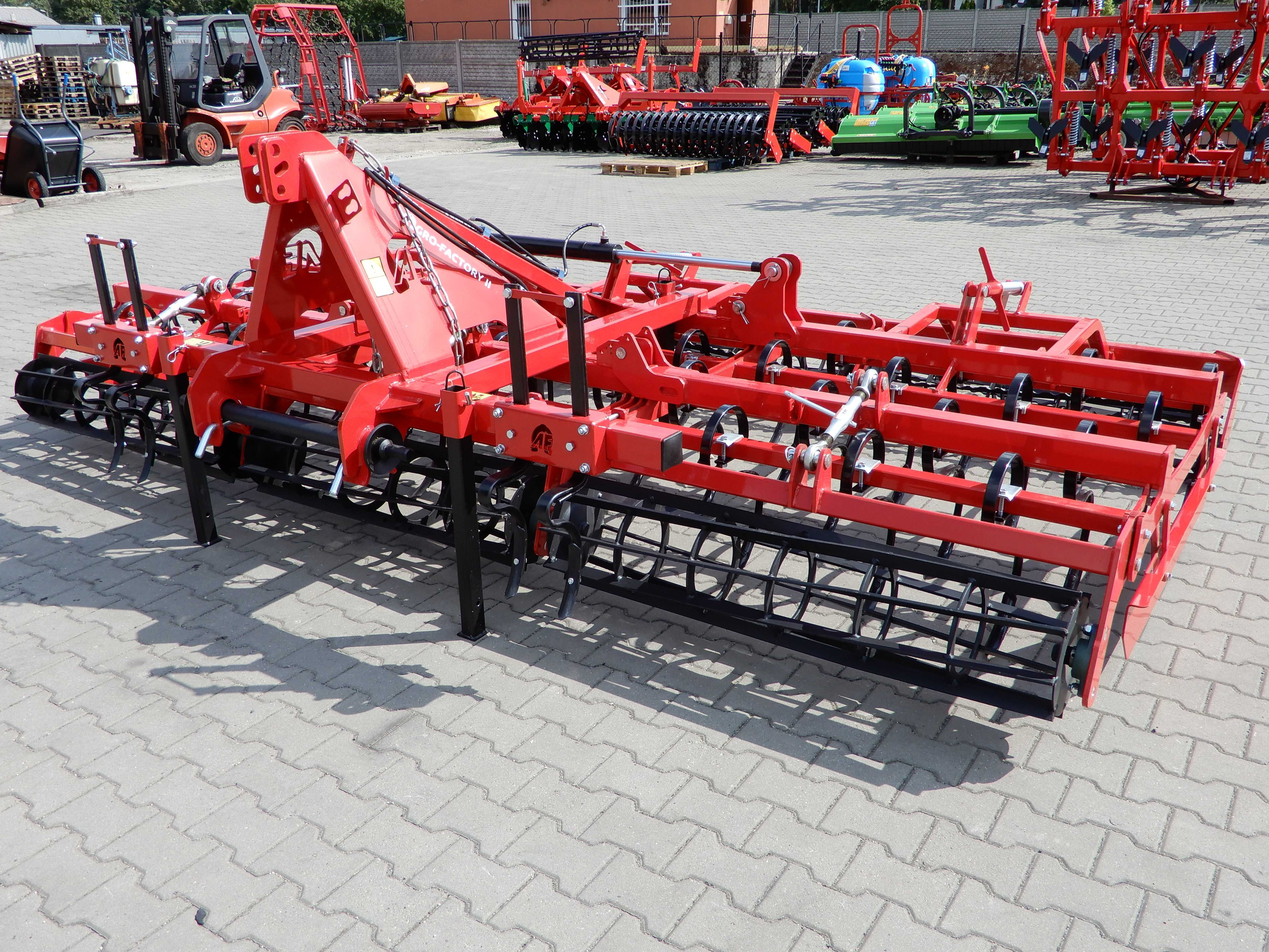 Agregat uprawowy kultywator AGRO-FACTORY CARO PLUS 3,6M