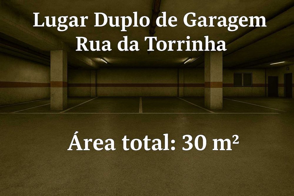 Aluga-se Lugar Duplo Garagem (2 carros) - Rua da Torrinha