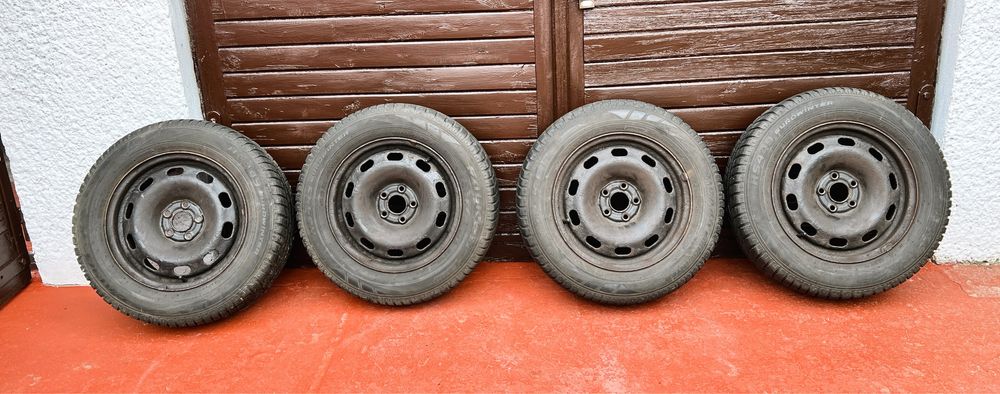 4 x Falken 195/65 R15 91T (felgi i opony zimowe)