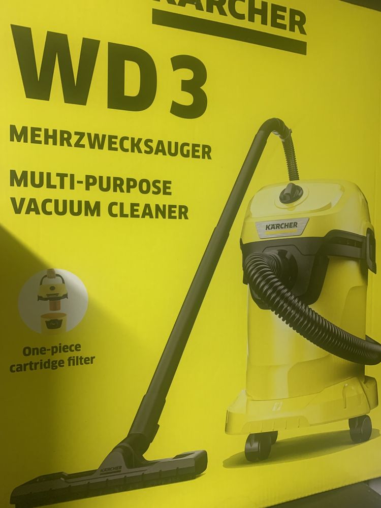 Karcher wd3 новинка   Пылесос пилосос порохотяг каршер