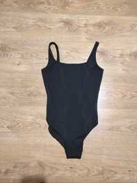 Czarny jednoczęściowy strój kąpielowy rozmiar L