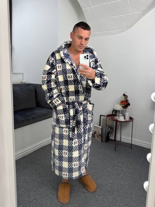 Мужской+Женский теплый халат/Чоловічий+Жіночий теплий халат А