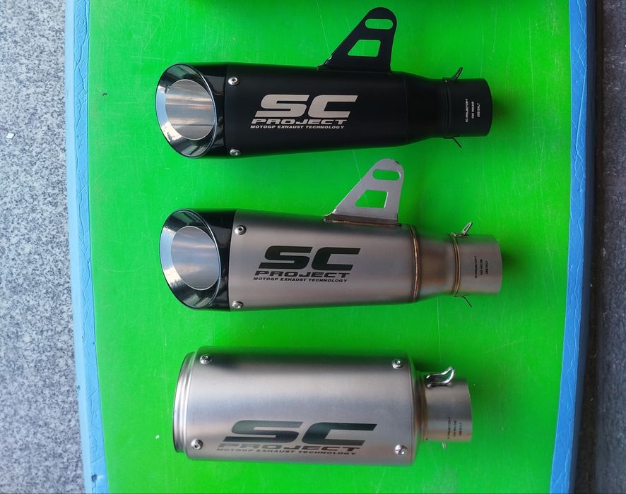 Yamaha MT 07 / MT 07  tracer ( linha completa de escape)